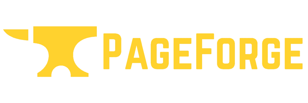 Logo of Pageforge a Wordpress Bulk Generation Tool